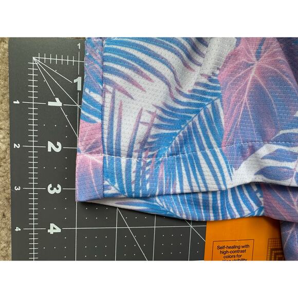 Nike Pastels Tropical Palm Tree Print Hoodie Size L & Shorts Size M Matching Set - Picture 9 of 9